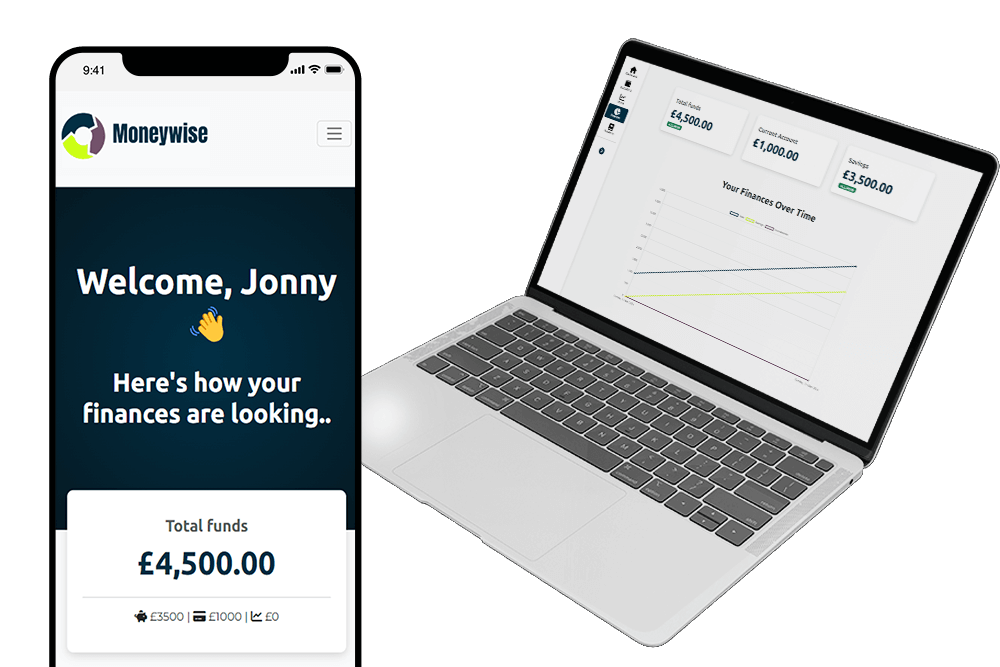 Moneywise website homepage